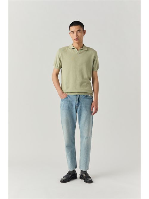 polo man green ROY ROGERS | P25RRU185CL91XXXX/C0362